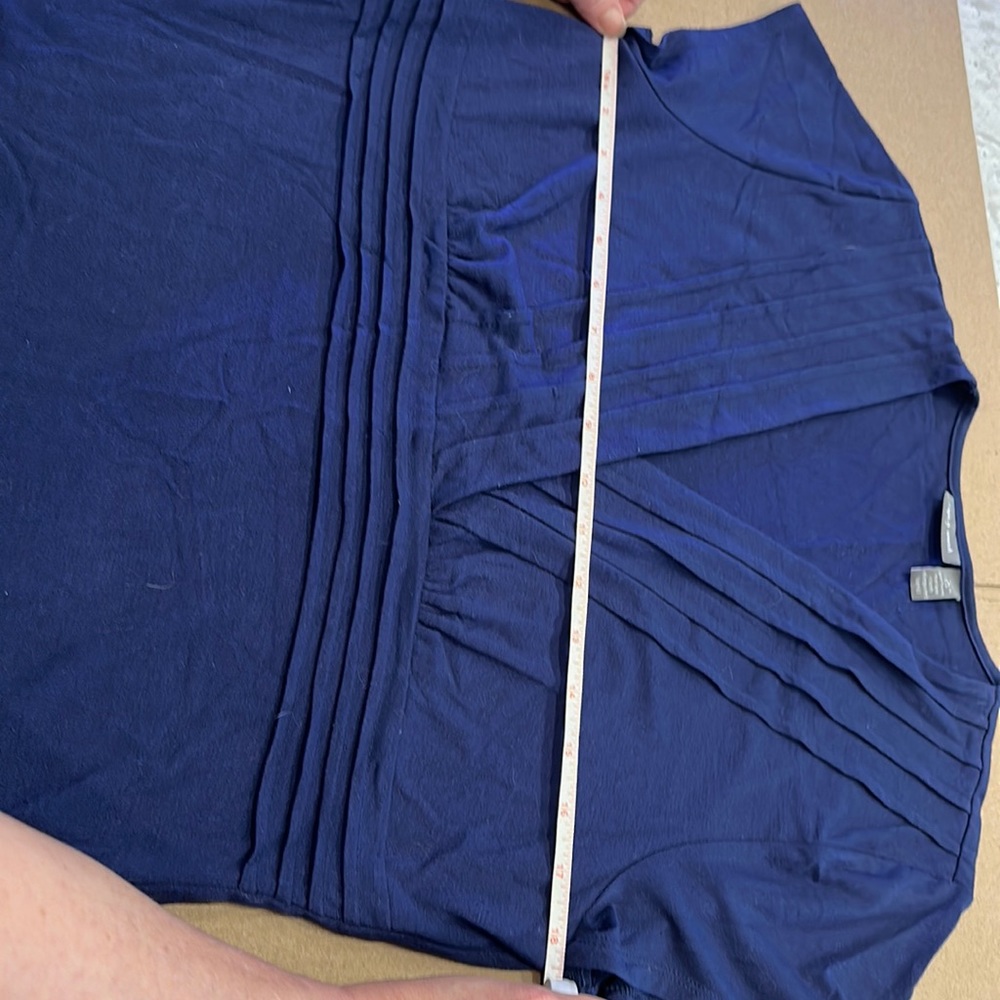 Apartment 9 XL blue sweater surplus v neck